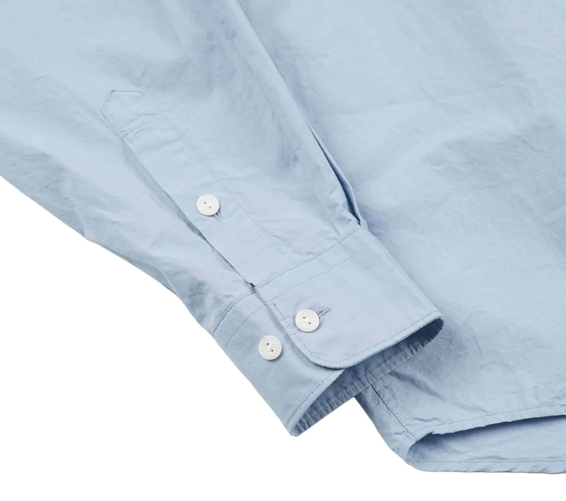 Image #7 of Cigarette Pocket Typewriter Shirt Sky Blue