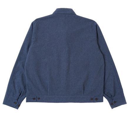 Blue Sintra Recycled Cotton E130 Jacket Blue