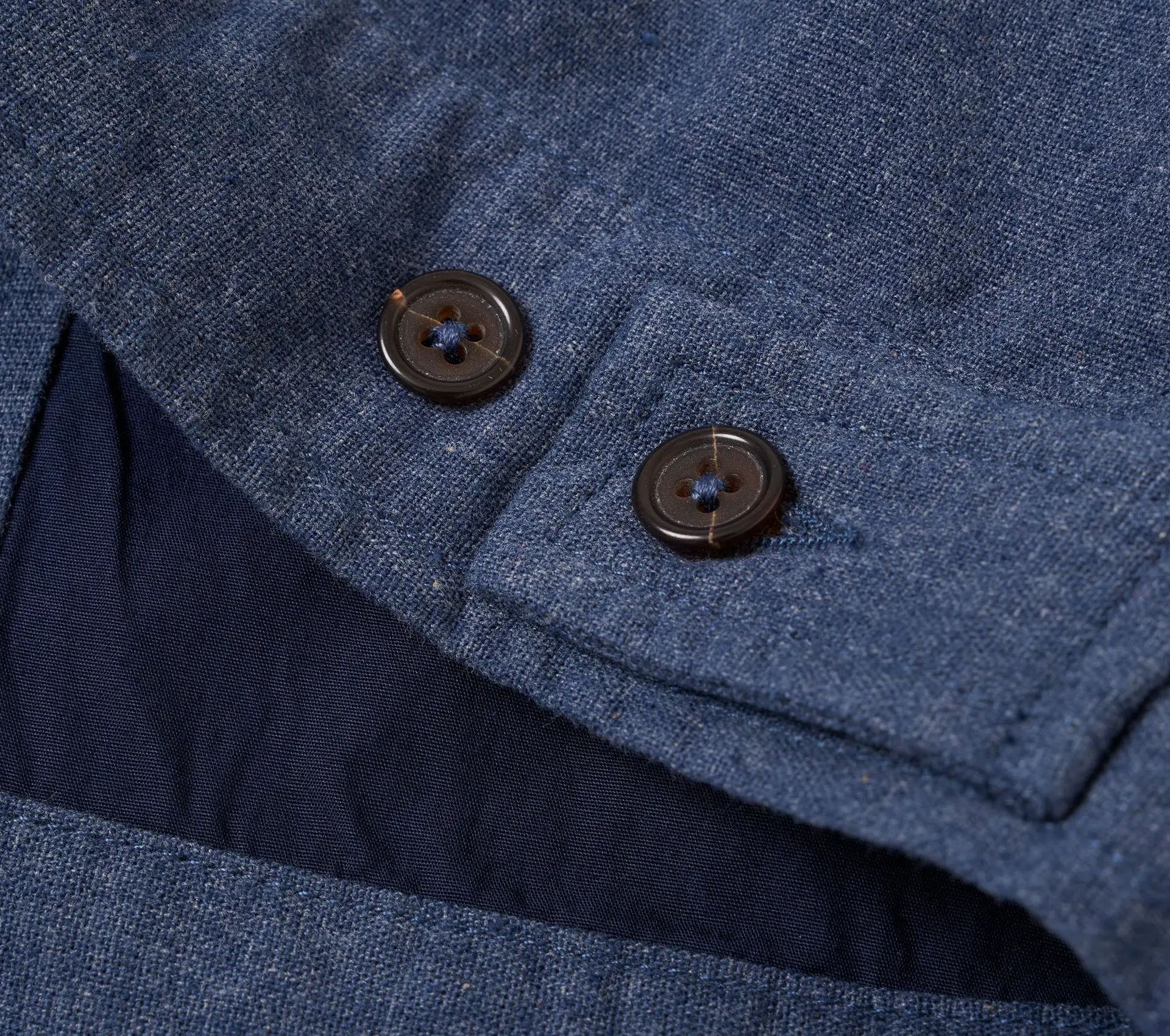 Image #5 of Blue Sintra Recycled Cotton E130 Jacket Blue