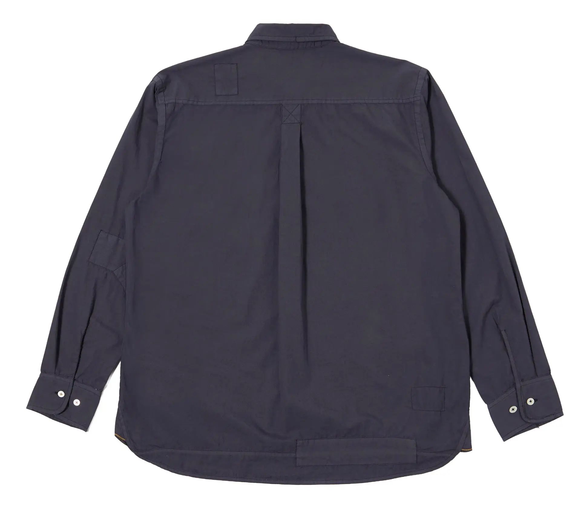 Image #1 of Patched Lazy Day Shirt Poplin Navy