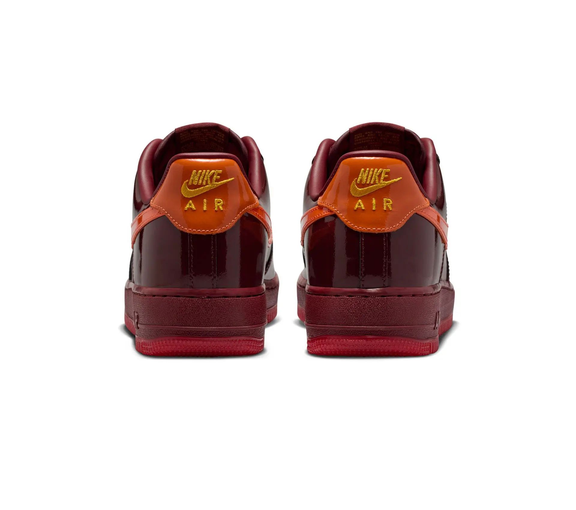 Image #1 of Air Force 1 Low Patent "Dark Team Red"