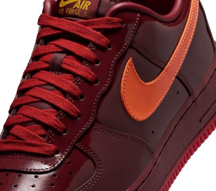 Air Force 1 Low Patent "Dark Team Red"