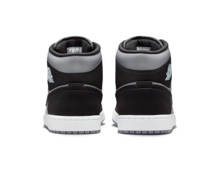 Air Jordan 1 Mid "Black Silver"