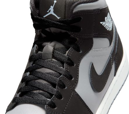 Air Jordan 1 Mid "Black Silver"