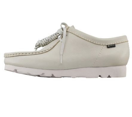 Wallabee Gore-Tex White Leather