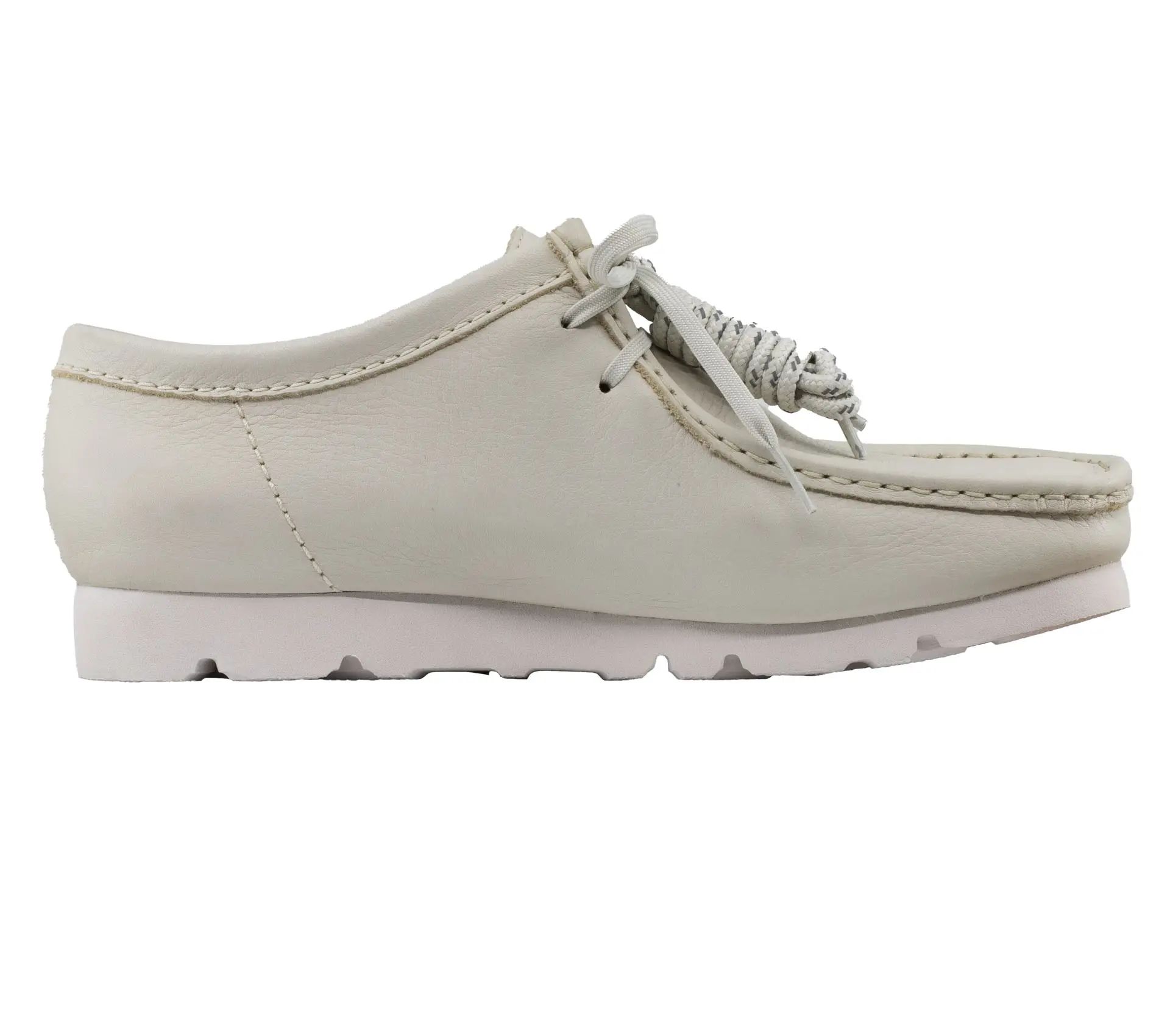 Image #3 of Wallabee Gore-Tex White Leather