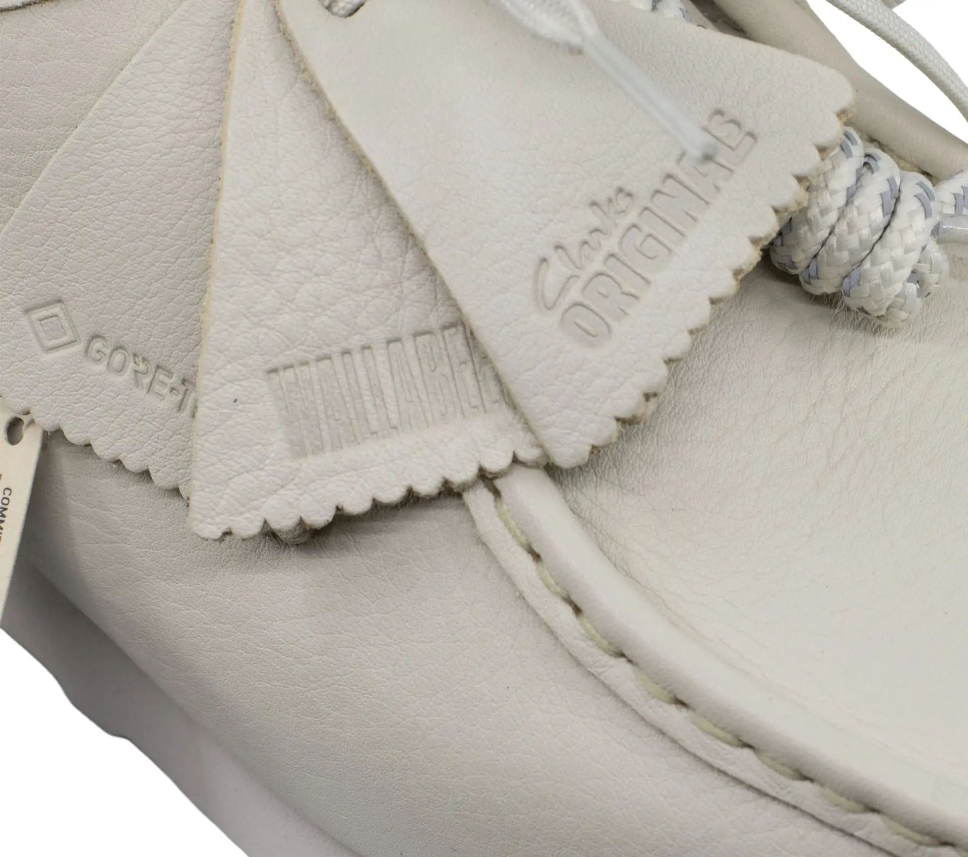 Image #4 of Wallabee Gore-Tex White Leather