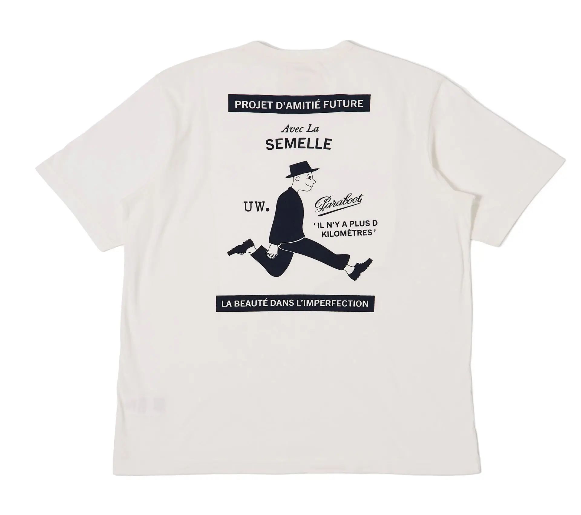 Image #1 of Print Tee x Paraboot Ecru