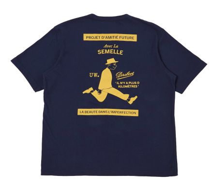 Print Tee x Paraboot Navy