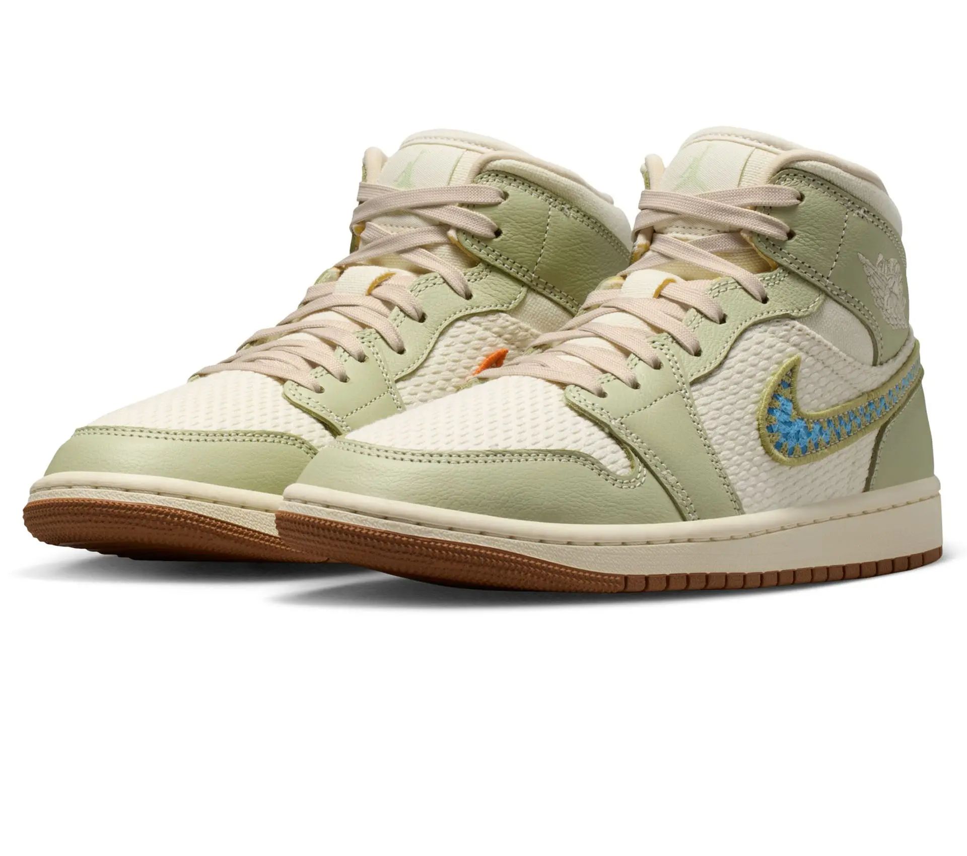 Image #0 of Air Jordan 1 Mid SE Wmns "Olive Aura"