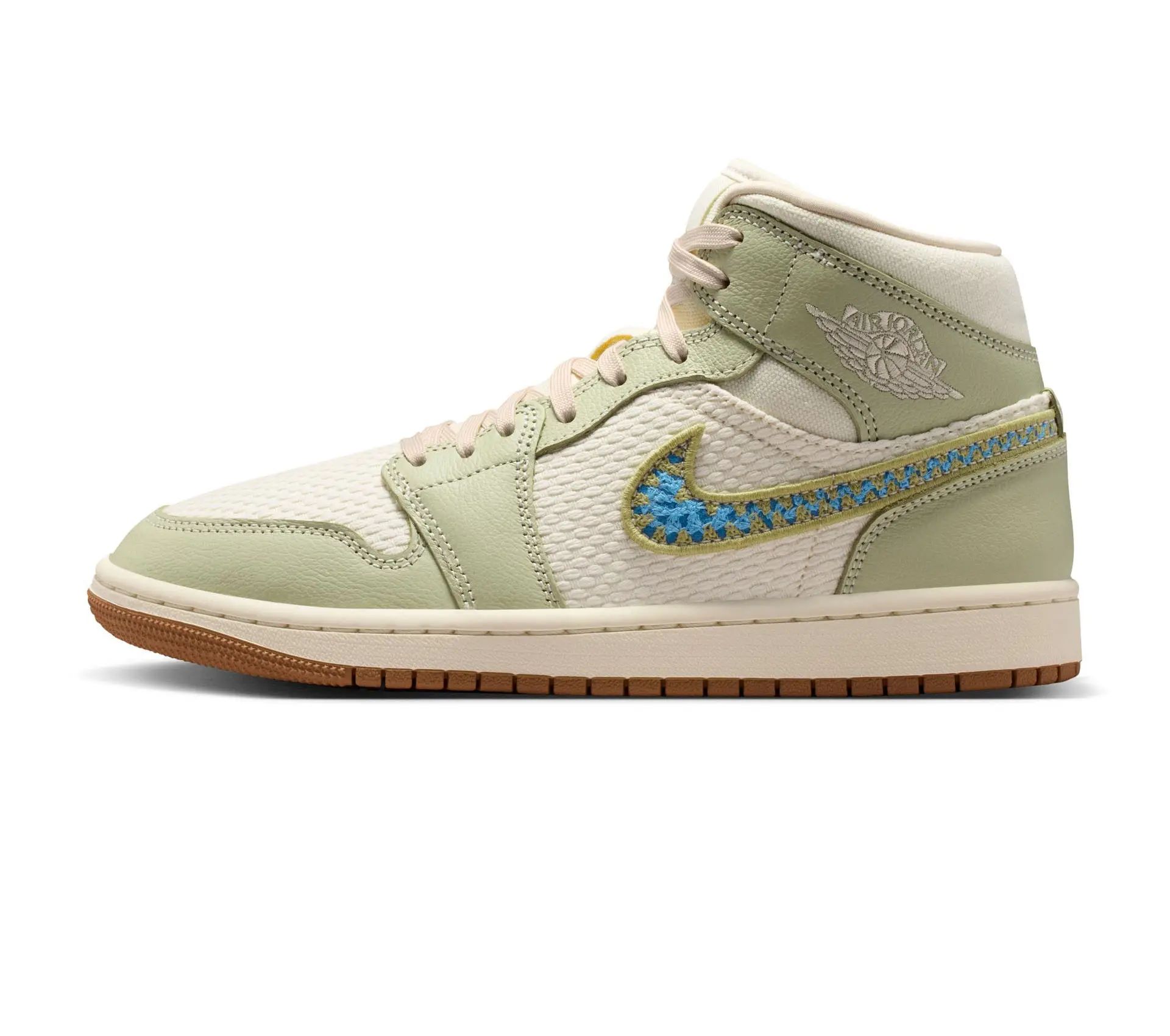 Image #1 of Air Jordan 1 Mid SE Wmns "Olive Aura"