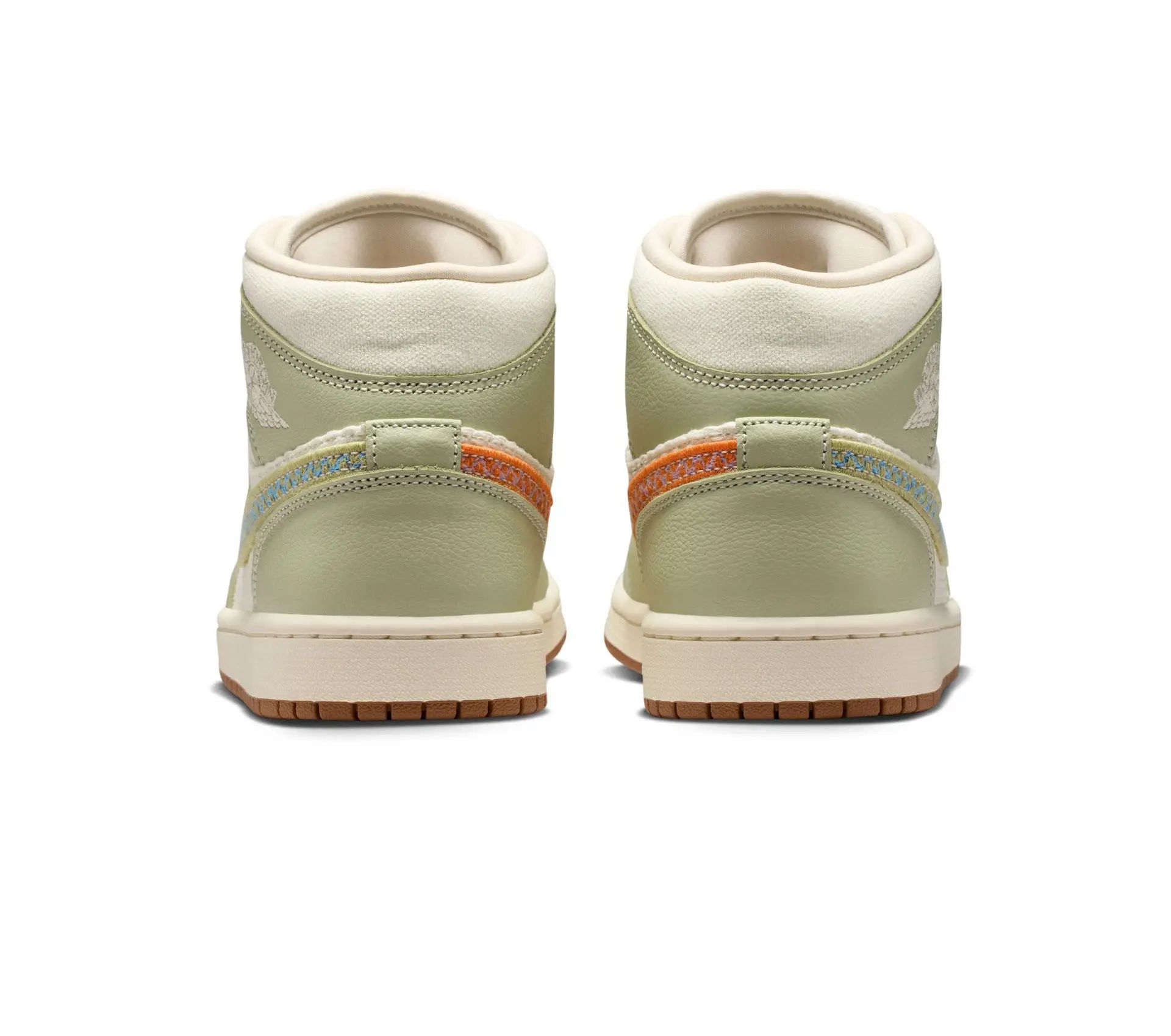 Image #2 of Air Jordan 1 Mid SE Wmns "Olive Aura"