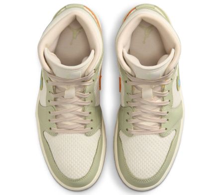 Air Jordan 1 Mid SE Wmns "Olive Aura"