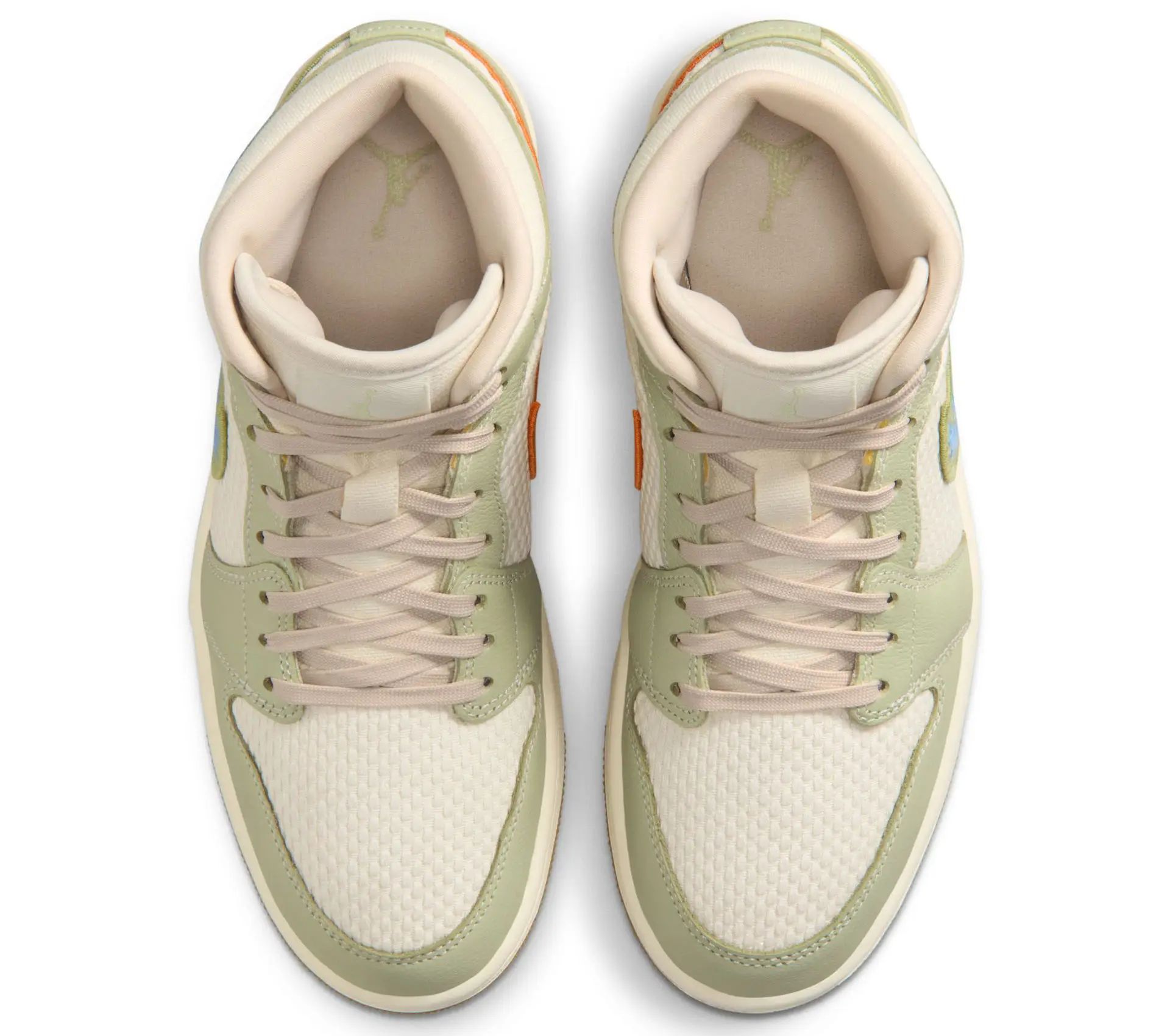 Image #4 of Air Jordan 1 Mid SE Wmns "Olive Aura"