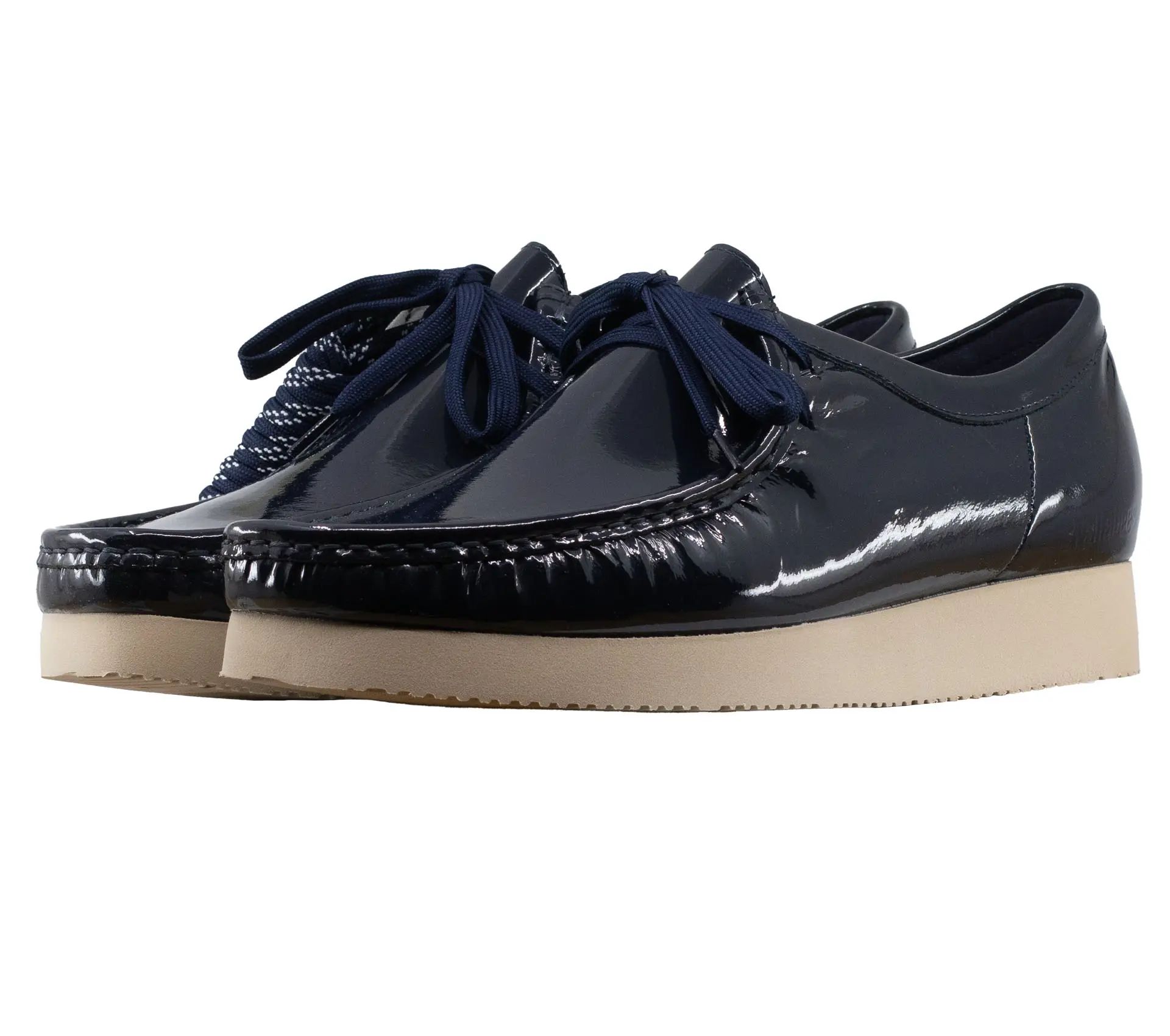 Image #0 of Wallabee 2604 Navy Patent