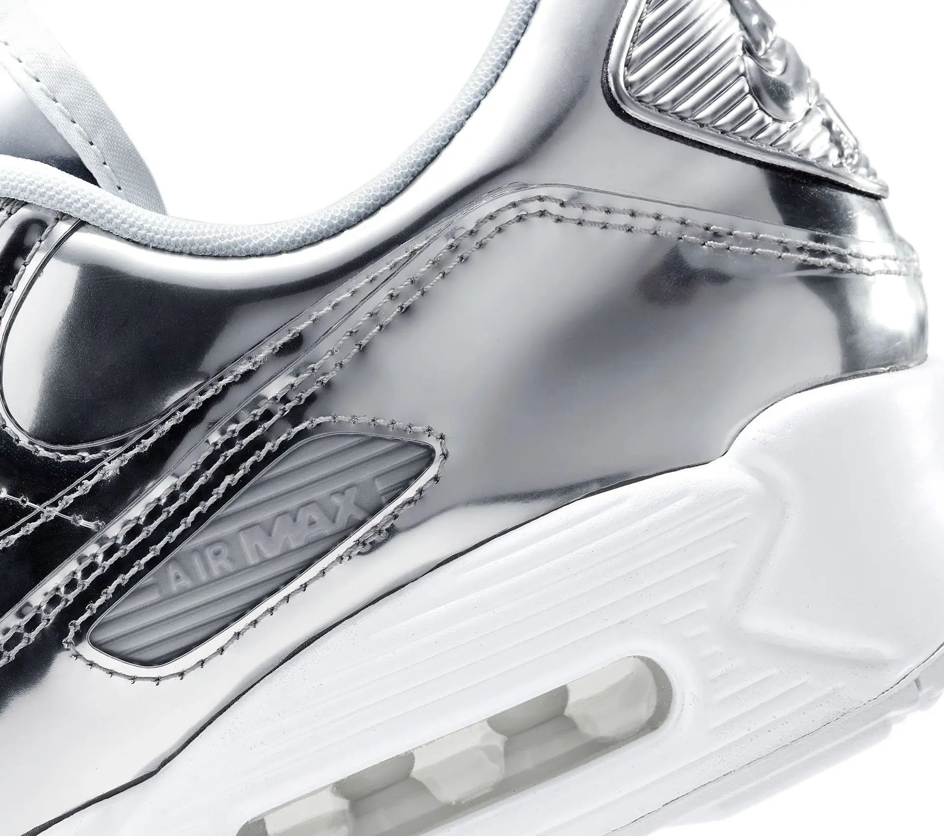 Image #7 of Air Max 90 SP " Chrome / Pure Platinum"