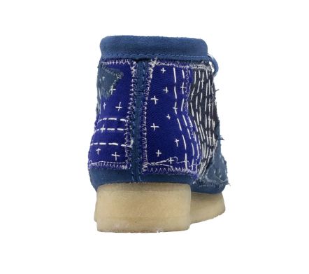 Wallabee Boot Sashiko Blue Suede - 41,5