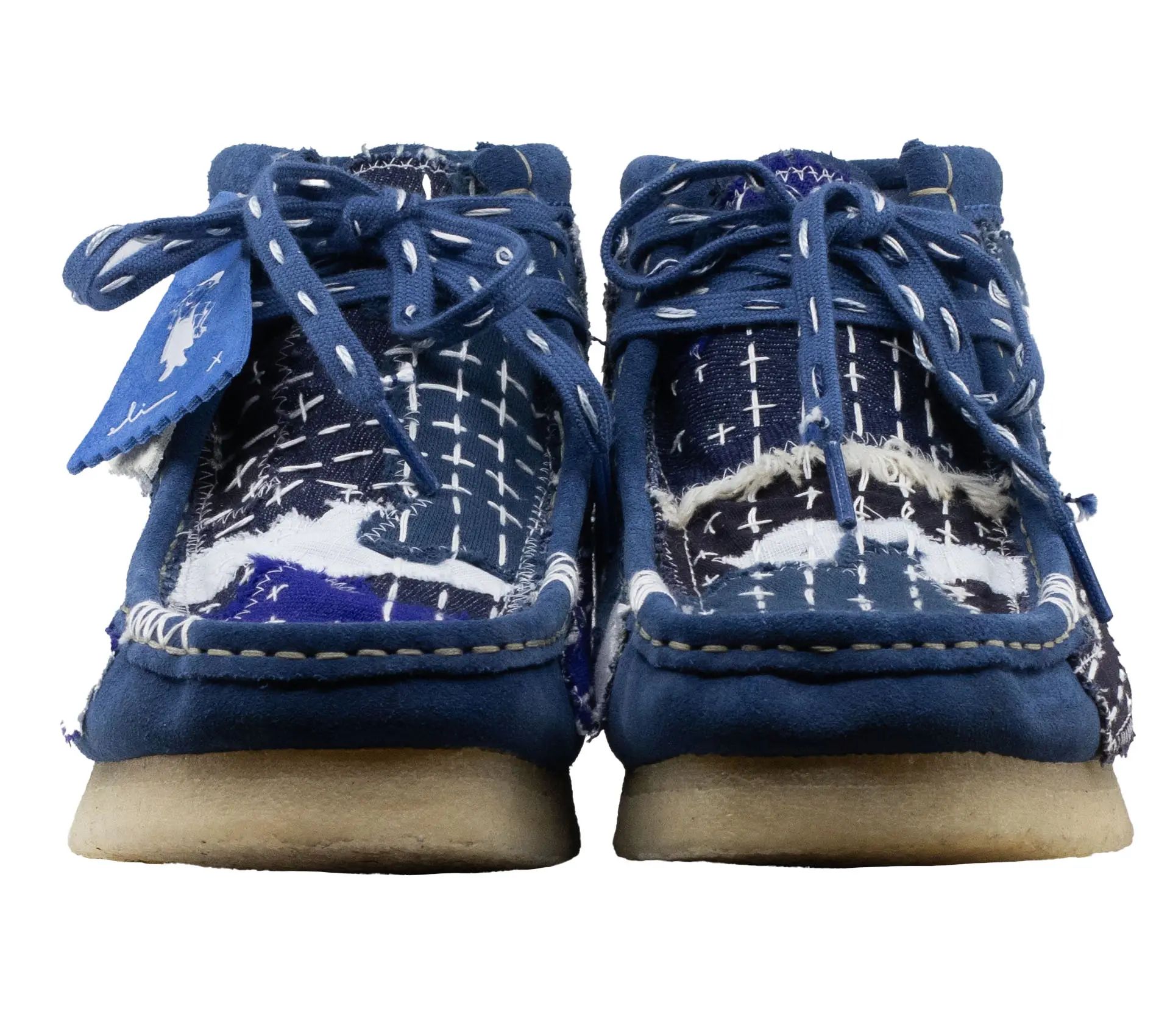 Image #4 of Wallabee Boot Sashiko Blue Suede - 41,5