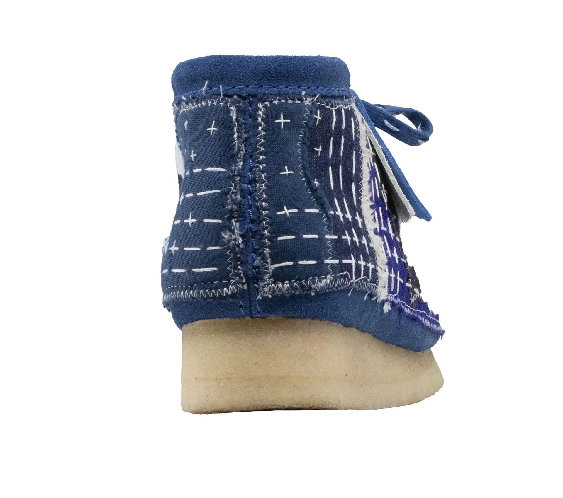 Image #6 of Wallabee Boot Sashiko Blue Suede - 41,5