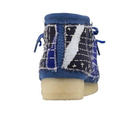Wallabee Boot Sashiko Blue Suede - 42