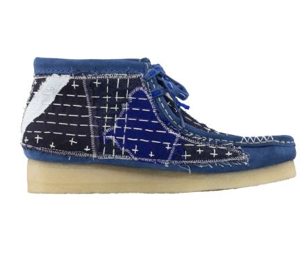 Wallabee Boot Sashiko Blue Suede - 42