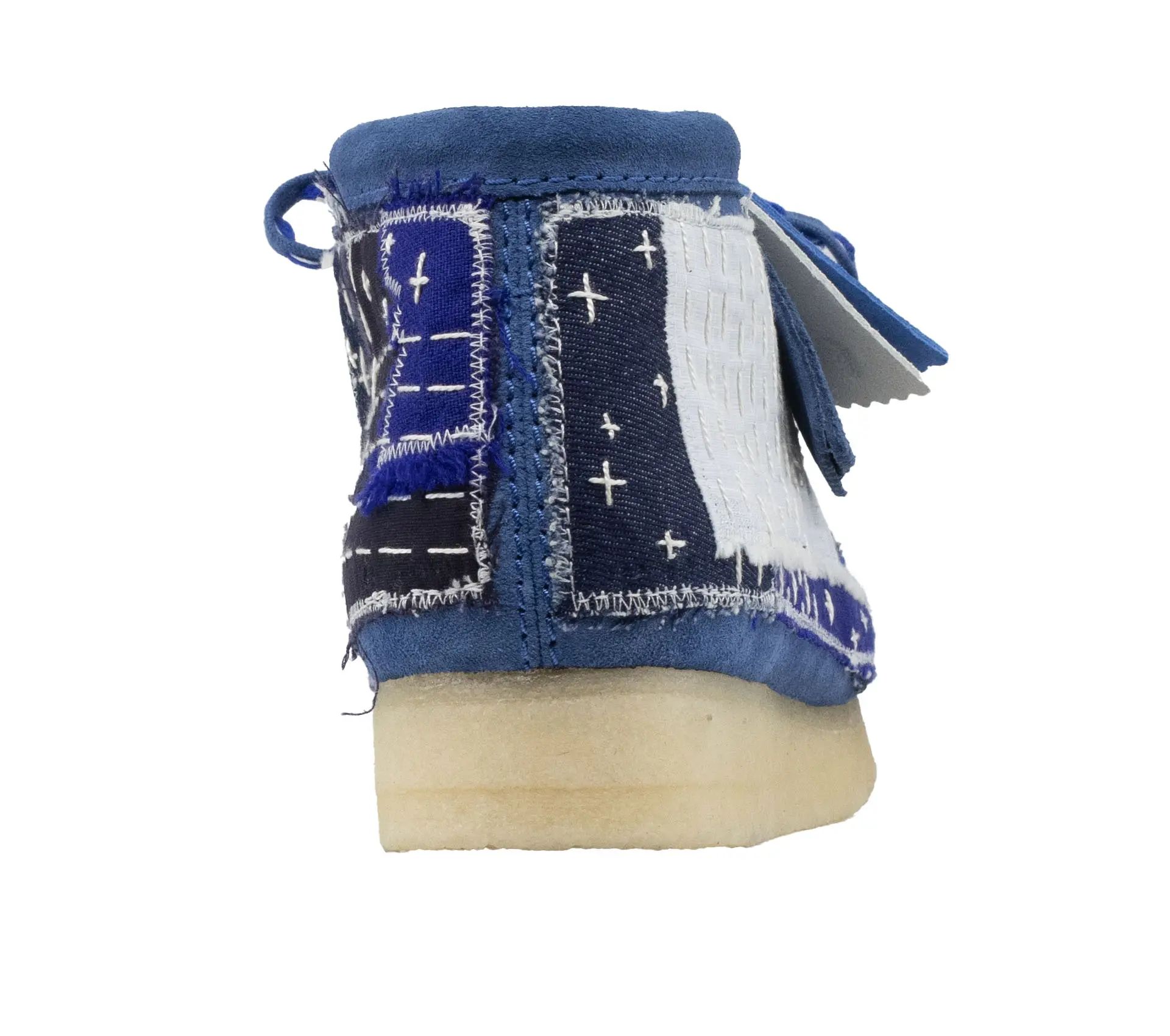 Image #6 of Wallabee Boot Sashiko Blue Suede - 42