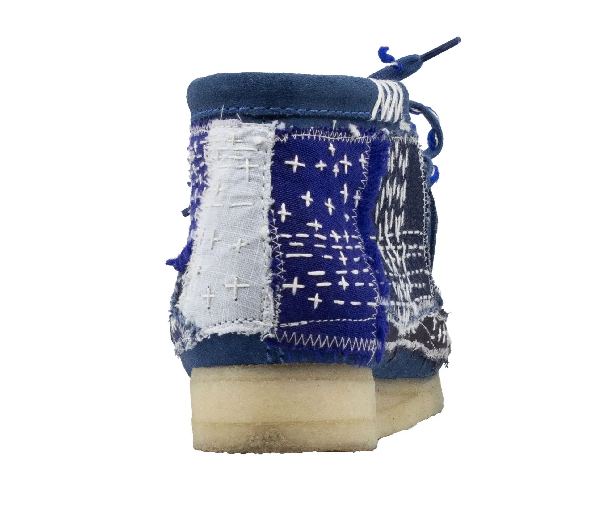 Image #1 of Wallabee Boot Sashiko Blue Suede - 42,5