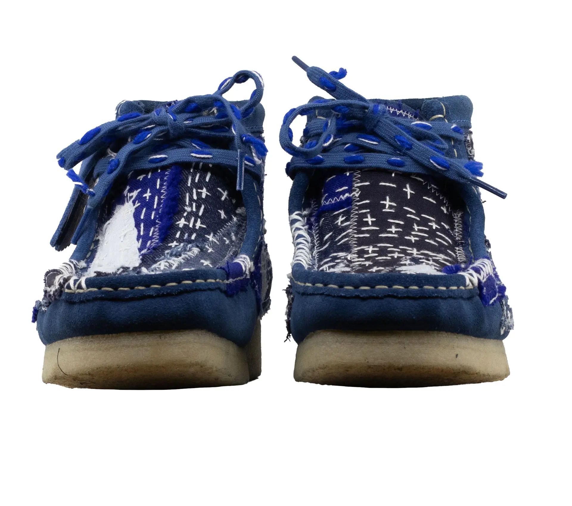 Image #4 of Wallabee Boot Sashiko Blue Suede - 42,5