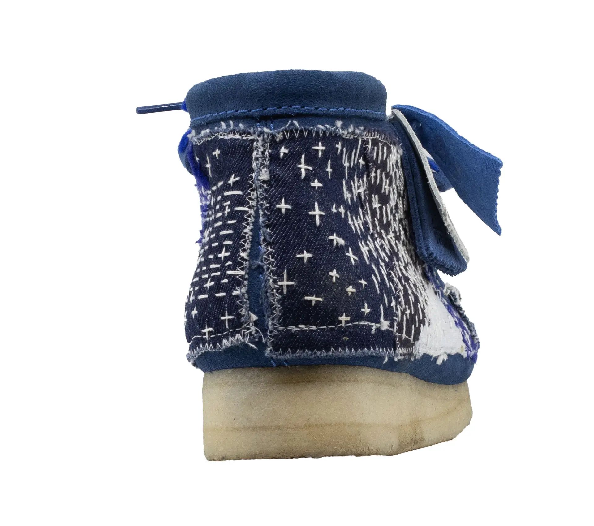 Image #6 of Wallabee Boot Sashiko Blue Suede - 42,5
