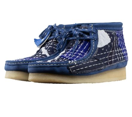 Wallabee Boot Sashiko Blue...
