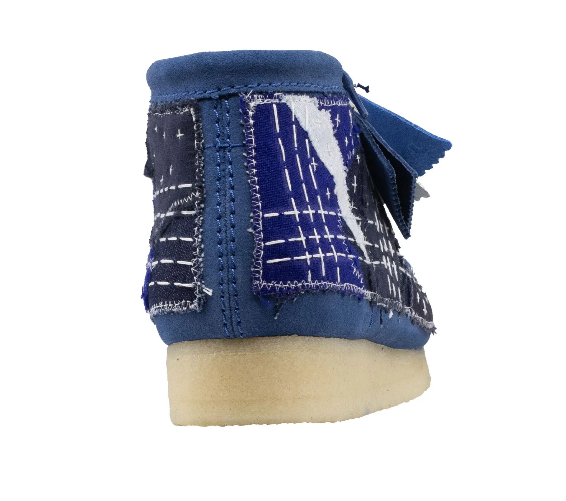 Image #6 of Wallabee Boot Sashiko Blue Suede - 44