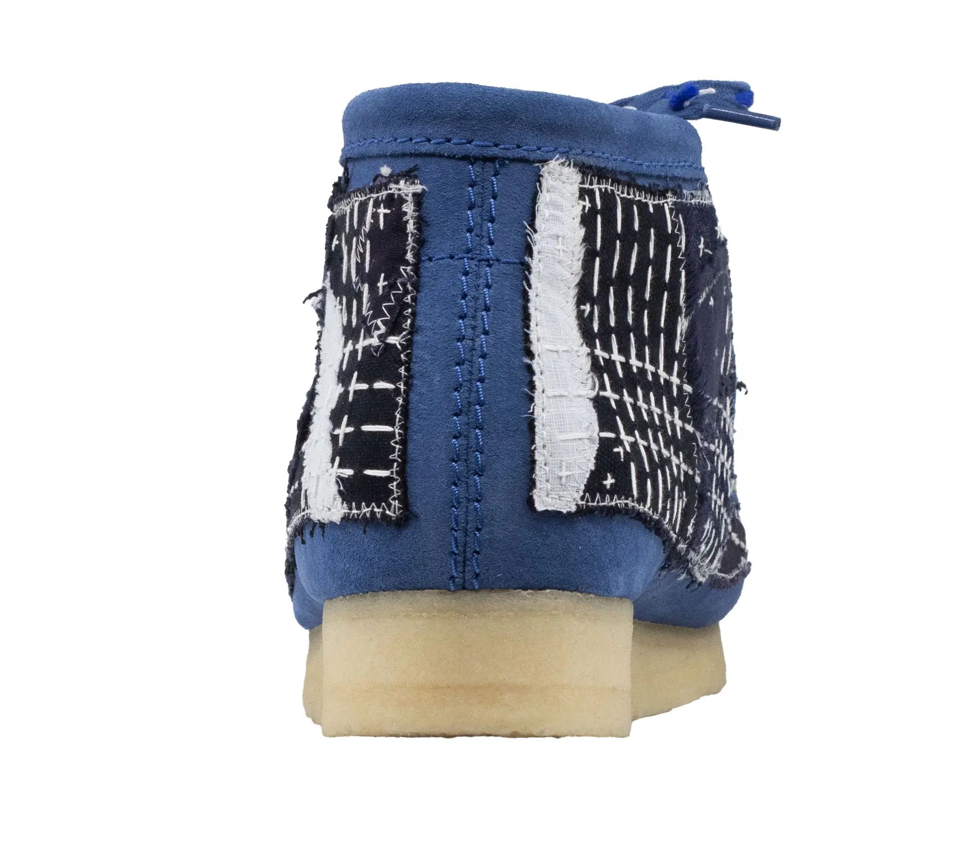 Image #2 of Wallabee Boot Sashiko Blue Suede - 44,5