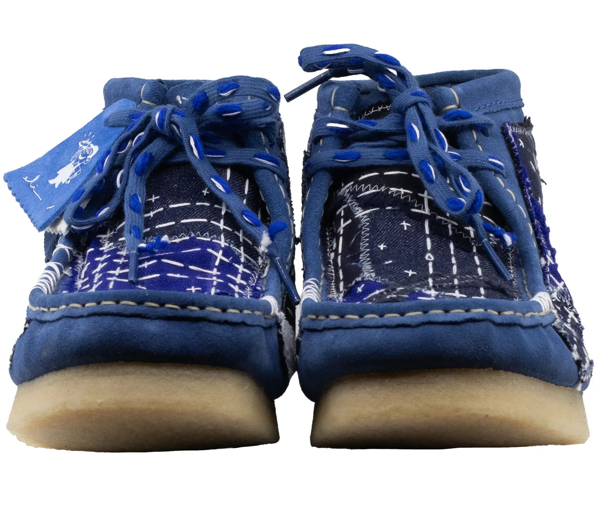 Image #4 of Wallabee Boot Sashiko Blue Suede - 44,5