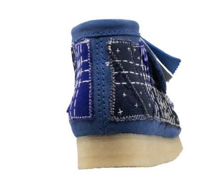 Wallabee Boot Sashiko Blue Suede - 44,5