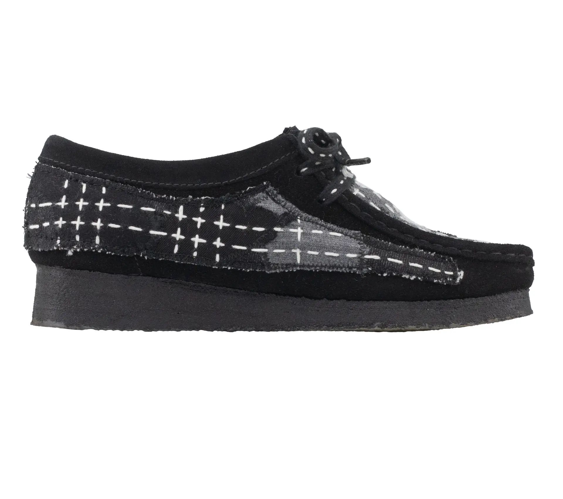 Image #3 of Wallabee Sashiko Black Suede - 39