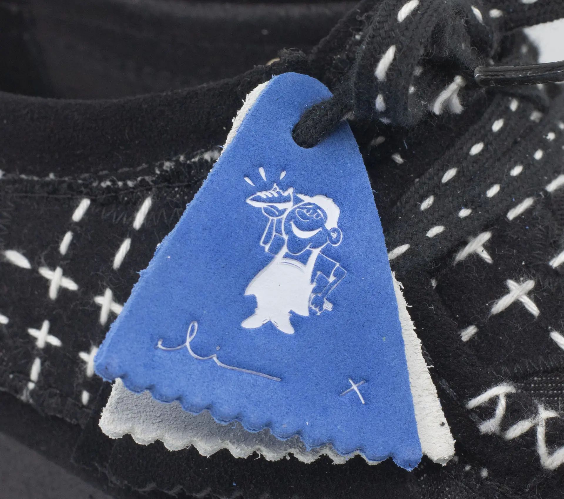 Image #8 of Wallabee Sashiko Black Suede - 39