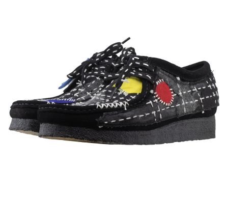 Wallabee Sashiko Black...