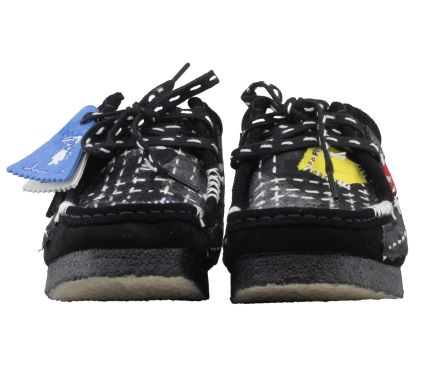 Wallabee Sashiko Black Suede - 41