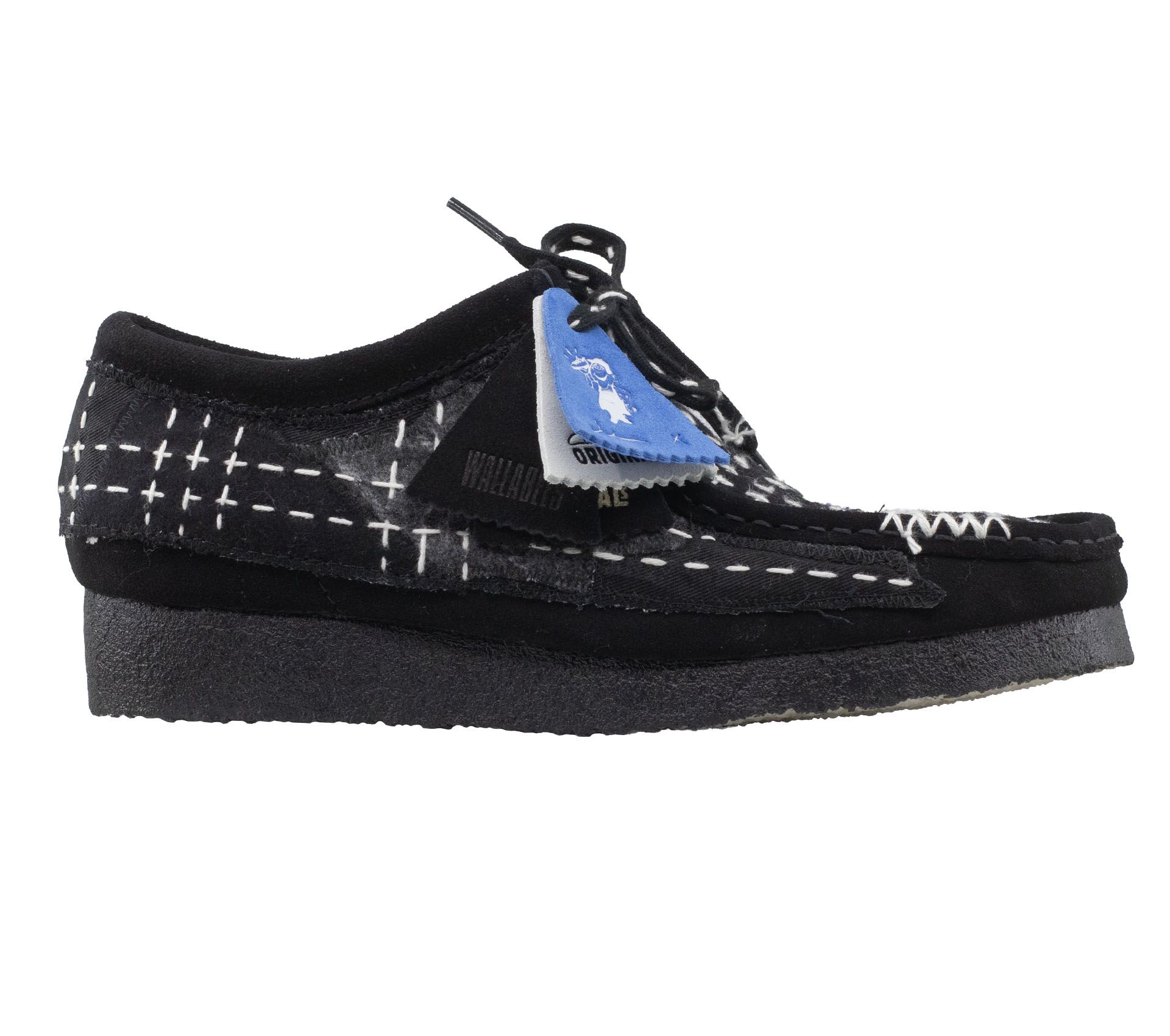 Image #5 of Wallabee Sashiko Black Suede - 41