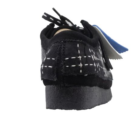 Wallabee Sashiko Black Suede - 41