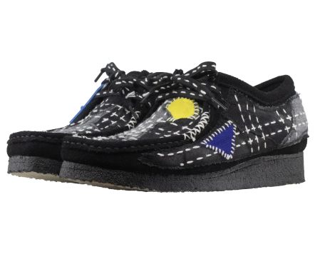 Wallabee Sashiko Black...