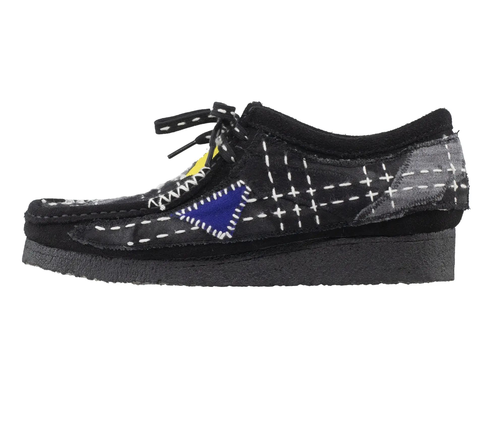 Image #1 of Wallabee Sashiko Black Suede - 41