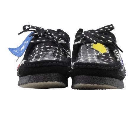 Wallabee Sashiko Black Suede - 41