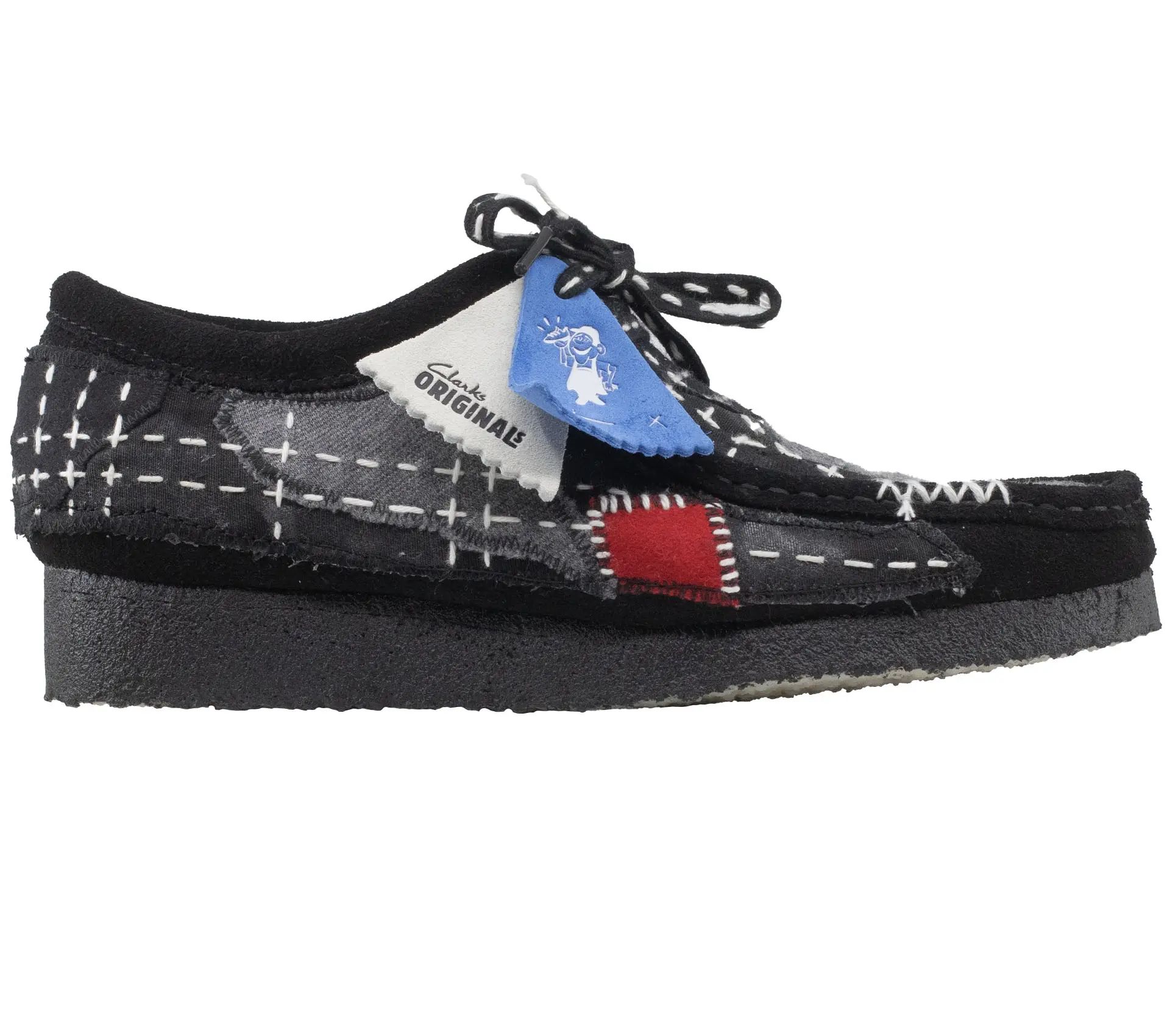 Image #5 of Wallabee Sashiko Black Suede - 41