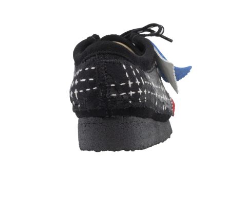 Wallabee Sashiko Black Suede - 41
