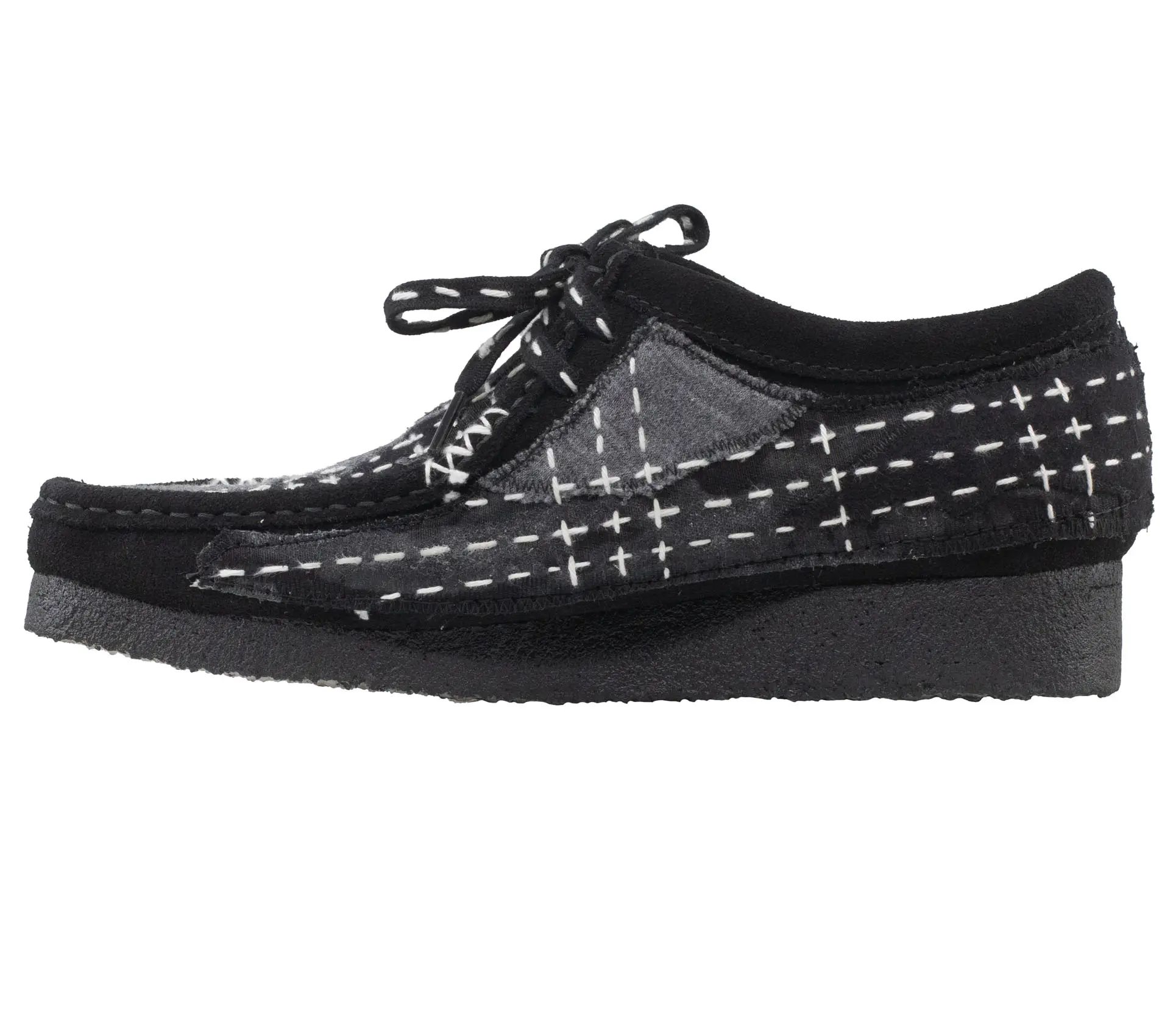 Image #7 of Wallabee Sashiko Black Suede - 41
