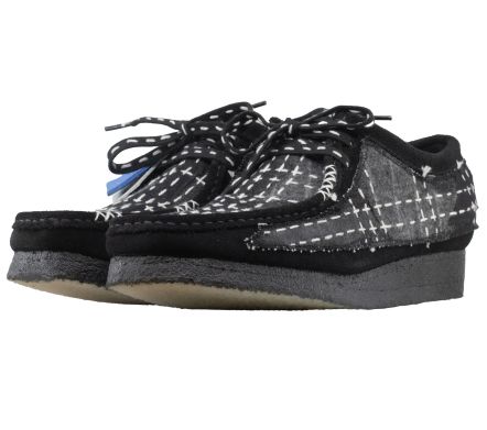 Wallabee Sashiko Black...