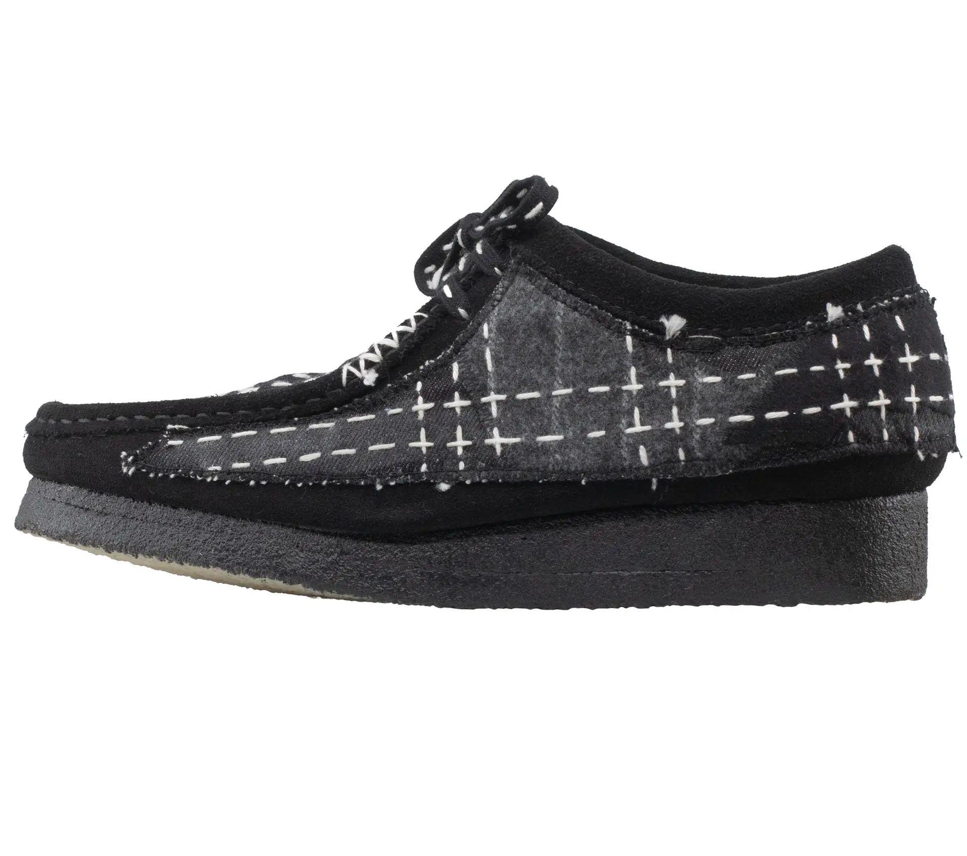 Image #1 of Wallabee Sashiko Black Suede - 41,5