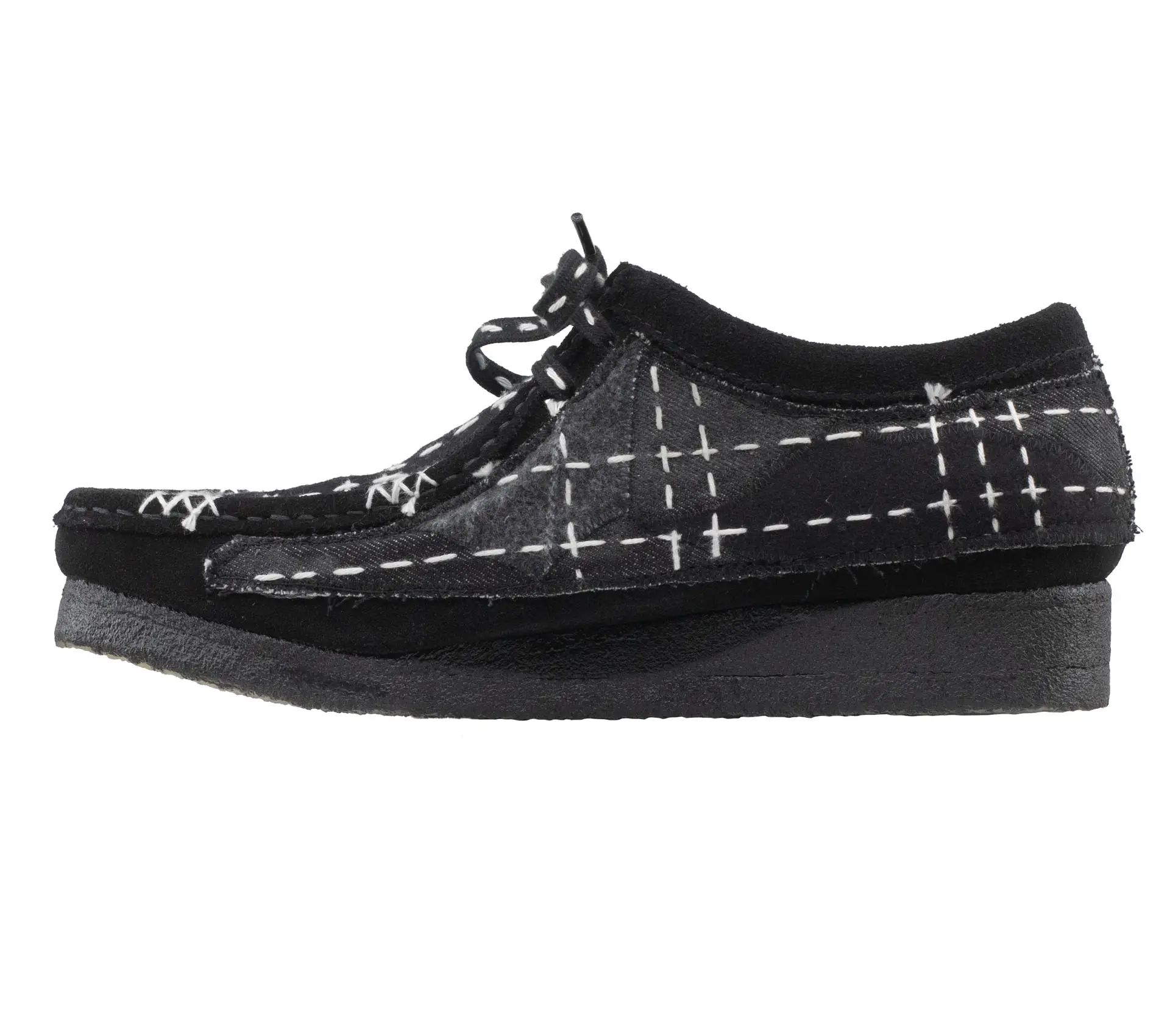 Image #7 of Wallabee Sashiko Black Suede - 41,5