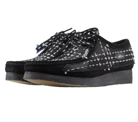 Wallabee Sashiko Black...